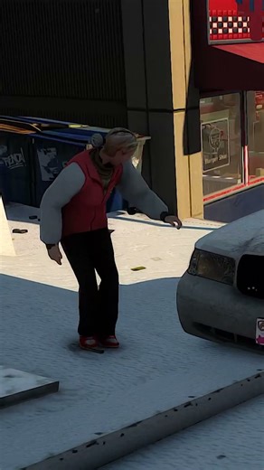 GTA IV - LCPDFR🚔Burger Shot employee drops phone and leaves it there #gta4 #gta #gta4gameplay