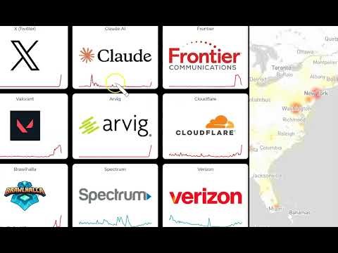 "Massive Outage": Many Sites Are Down; X, Microsoft, Google and Cloudflare Services Are Affected