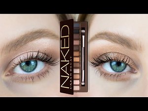 2 Easy Beginner Eyeshadow Looks Using The Urban Decay Naked Palette