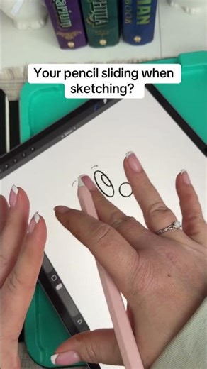 You need to switch to a paper like screen protector if you want your pencil to stop gliding around