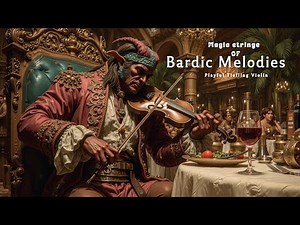 Mischievous Tiefling's Violin ~ Medieval Bard Music for DnD Tavern Ambience 🎻