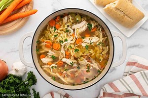 Homemade Chicken Noodle Soup So Cozy, You’ll Swear It Simmered All Day