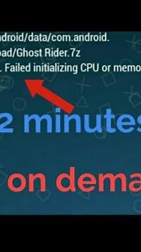 Fix ppsspp could not load game failed to intializing cpu or memory in android