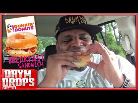 Dunkin Donuts Glazed Breakfast Sandwich