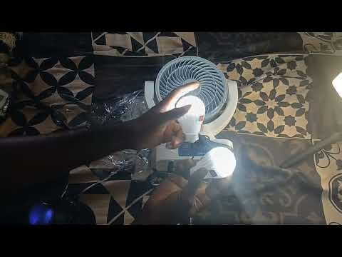 Duravolt 4-in-1 Rechargeable Fan Review (7 Inch Solar Fan + Speaker + Light)