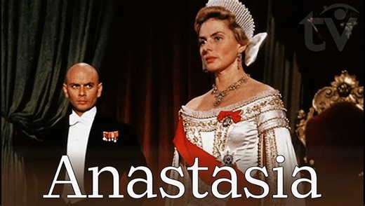 Anastasia (1956) Ingrid Bergman and Yul Brynner in Historical Biography Drama Romance