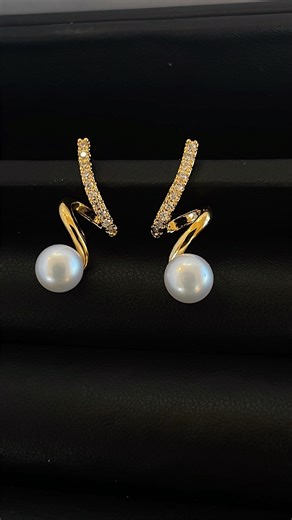 Pearl Earring Drop, Vintage Design Earring Stud, Everyday Wear 2026 New Gift for Her - Etsy