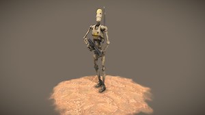 OOM Command droid - Download Free 3D model by lymxmask