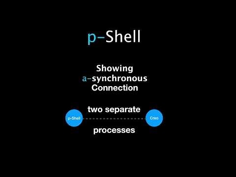p-Shell Part 01 - Creo Scripted Toolkit Programming in A-Synchronous Mode - Basic Introduction