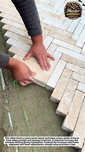 Paver Alignment Trick That Creates Perfect Edges Fast