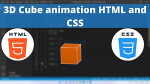 3D Cube animation HTML and CSS tutorial for beginners - Salow Studios