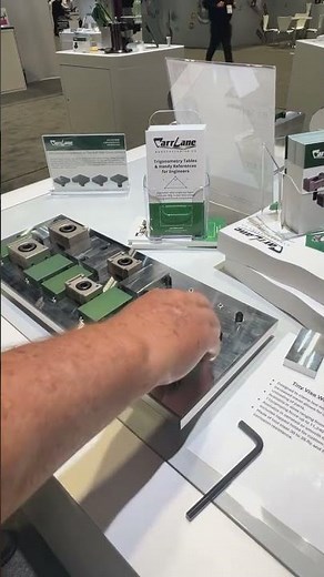 Carr Lane IMTS & Practical Machinist: Tiny Vise® Wedge Clamp demonstration