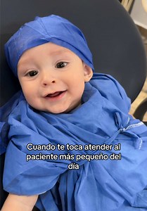 Cuando te toca atender al paciente más pequeño del día! . . . . . #PacientePediatrico #Odontopediatria #HumorDental #VidaDeDentista #ParaTi