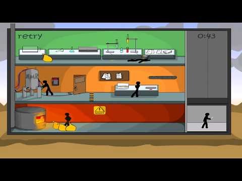 Stickman Click Death Lab Walkthrough