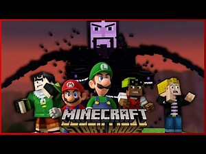 The legend of the order II Luigi plays Minecraft Story Mode Episode 1 Livestream FT Mario