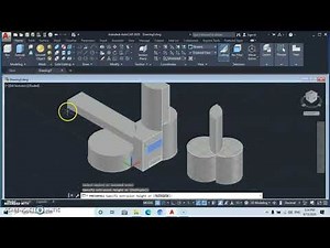 The Extrude, Presspull and the Polysolid, 3D AutoCAD 2020.