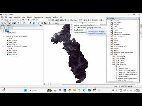 Unsupervised Sentinel 2 image classification in ArcGIS/Arcmap
