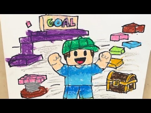 Cute Block Adventure Coloring | Kids Coloring Fun 🎨