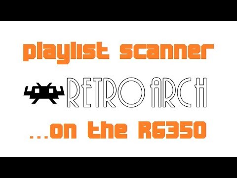 RG350 - Setup RetroArch rom/playlist scanner (Scan Directory)