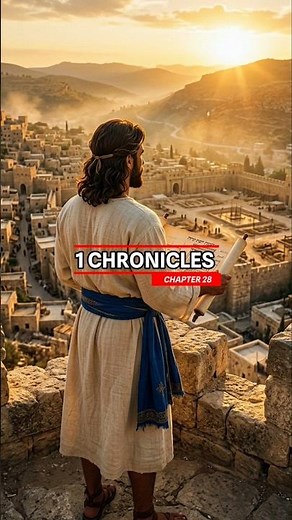 David’s Final Charge to Solomon | 1 Chronicles Chapter 28 Explained | The Temple & God’s Calling