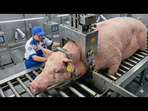 Inside America’s Pork Processing Factory | How Meat Products Are Made