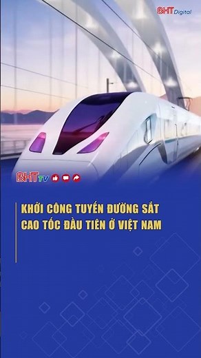 Construction begins on Vietnam's first high-speed railway line.
