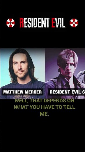 All 5 voice actor first to last of Leon kennedy (1998-2023