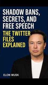 Shadow Bans, Secrets, and Free Speech — The Twitter Files Explained