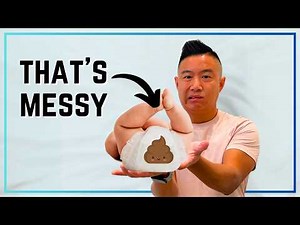 Prevent and Clean up BLOWOUTS with LESS MESS | Diaper changing pro tips