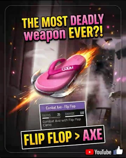 Fear the Chancla! New Lethal Weapon 🎯😂 #CallOfDutyMobile #chancla