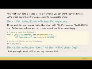 How to Filter Excel Columns in Python with Pandas