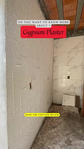 4.2K views · 26 reactions | Gypsum plastering is an environmental...