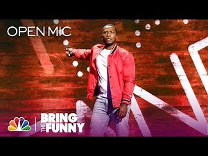 Stand-Up Comic Calvin Evans Performs in the Open Mic Round - Bring The Funny (Open Mic)