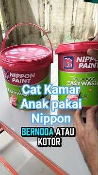 Cat Kamar anak pakai Nippon paint.#cat #catdinding #cattembok #nipponpaint #catinterior
