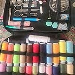 Vellostar Sewing Kit for Adults & Beginners - A Portable Hand Needle and Thread Kit with Premium Sewing Supplies and Accessories for Emergency Clothing Repairs, Travel, and Home Mending