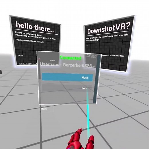 How to join your friends in downshot #vr #downshot #shorts