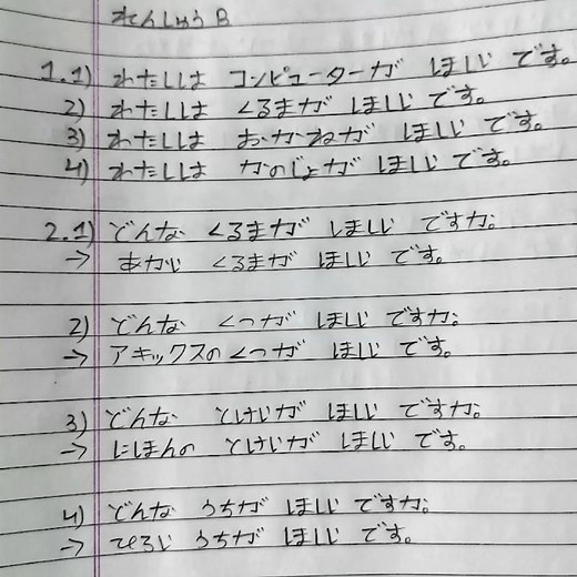 Minna no Nihongo Lesson 13 renshyu B Answers|| N5 #japaneselesson