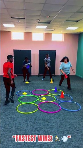 Who won?! 😱 Fitness Noughts & Crosses is intense! 🏆