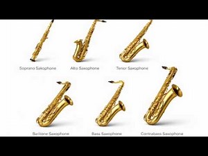 Explanation of each type of saxophone family In 3 minutes