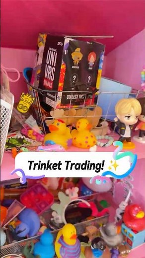 Let's go Trinket Trading! #trinkets #trinkettrading #arttoy #trinkettrade #collectibles