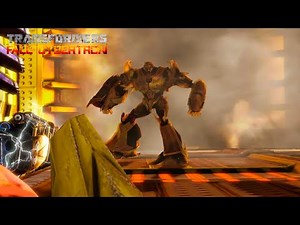 Transformers Prime: Fall Of Cybertron - Megatron Vs Optimus Prime - Gameplay!