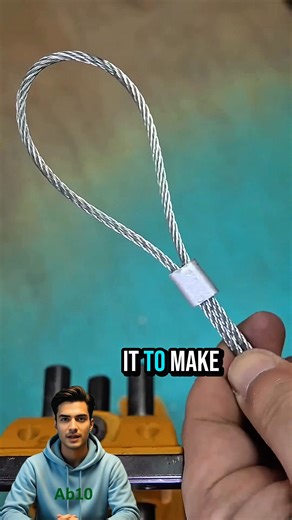 6.4K views | Secure cable loops easily! ​#CableClip #Rigging #WireRope #MetalHacks | Ab10 | Facebook