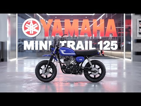 Finally Revealed Yamahas Mini Trail 125 – Is This the Perfect Off Road Bike