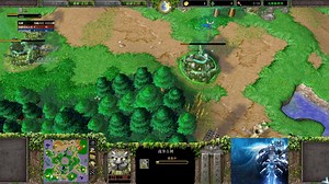 【皇冠之站直了挨揍】魔兽争霸大帝解说 Infi vs HawK LR