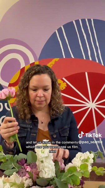 Flower Arranging Class at The Works Seattle