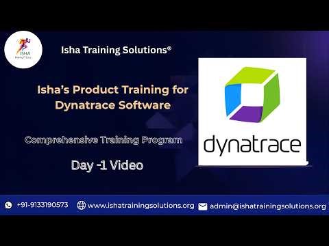 Dynatrace Software Day-1 video on 16th April 2026. Call/WhatsApp on +91-9133190573 to enroll
