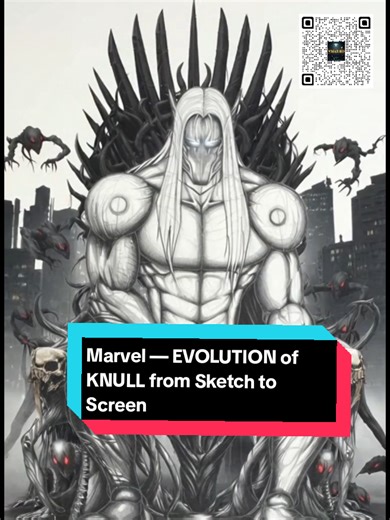 Marvel — EVOLUTION of KNULL from Sketch to Screen #marvel #venom #fyp