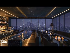 [4K] Sweetie Night with Luxury Jazz Piano Lounge in New York 🍷 Relaxing Piano Melodies | Study, Work
