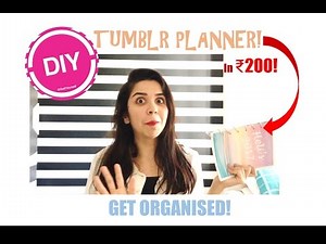 THE BEST TUMBLR PLANNER - 2017 ORGANISER DIY | Heli