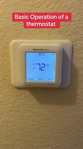 Honeywell Home Thermostat Basic Operations Explained